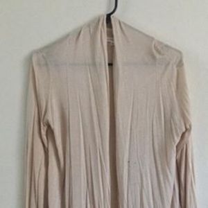 Cream cardigan, size small